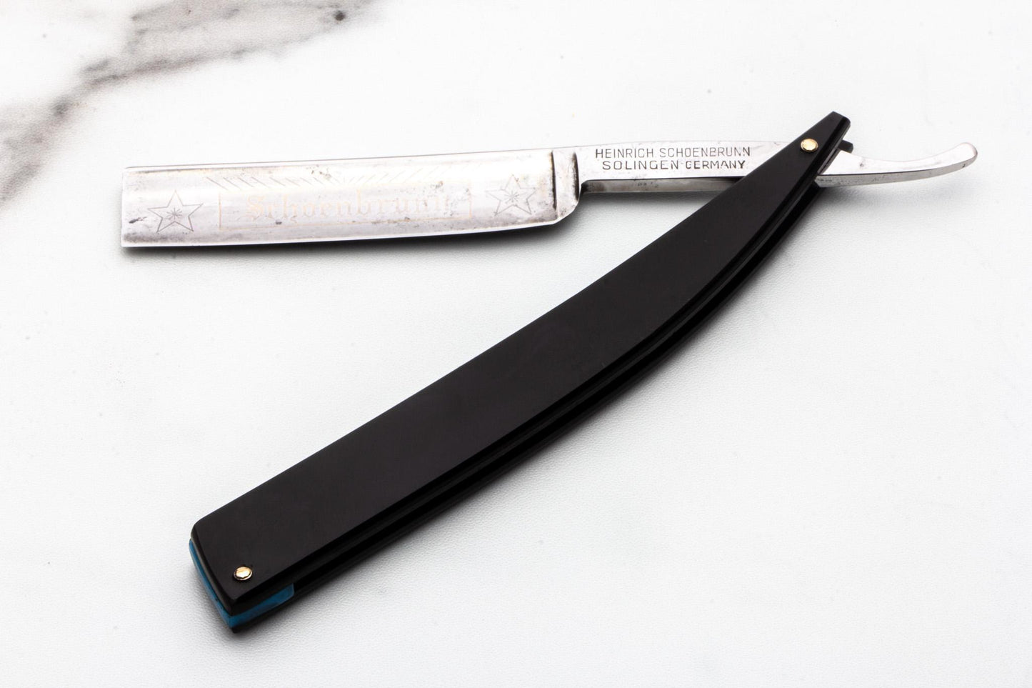5/8" Vintage Restored Heinrich Schoenbrunn Straight Razor