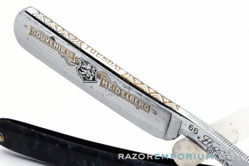 5/8" Fhoso #66 Complete 7 Day Hollow Grind Straight Razor Set | Solingen Wald Germany
