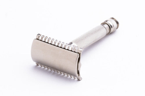 1930s Gillette Goodwill Bakelite DE  Safety Razor Factory Nickel Revamp