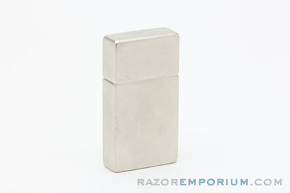 1920s Gillette Blade Bank | Satin Nickel Revamp