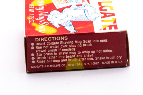 Vintage Colgate Soap Puck