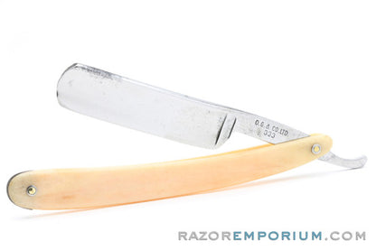 O.G and Co LTD 5/8" Straight Razor | Silver Steel | Germany