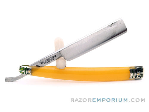 5/8'' Union Cutlery Co. Spike Point Straight Razor w/ Original Scales | NY USA