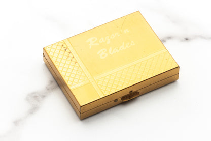 1966 L1 Gillette Ball End Travel Double Edge Safety Razor Set | Original Condition