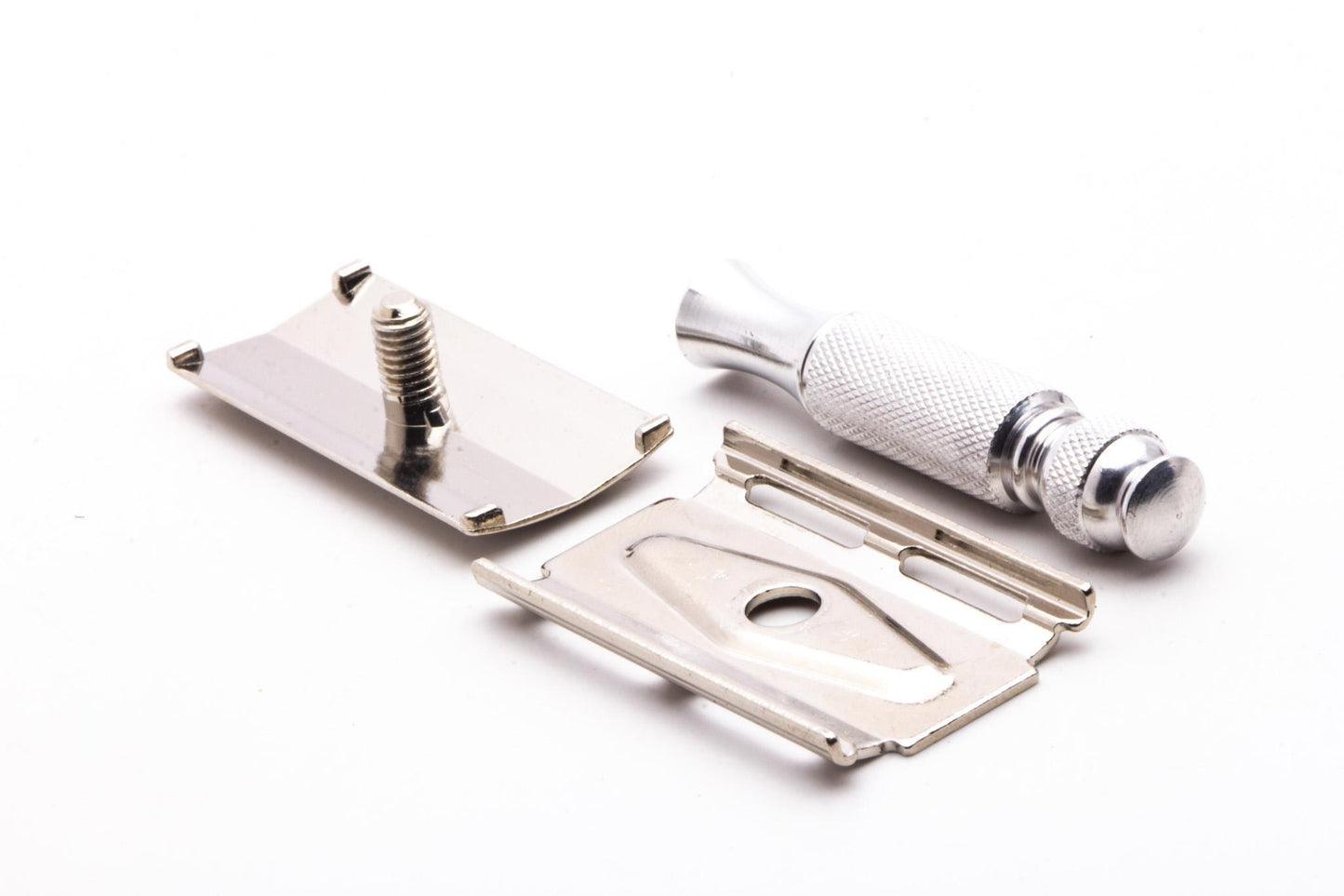 1978 N4 Gillette Ball End Tech Travel Double Edge Safety Razor  | Original Condition
