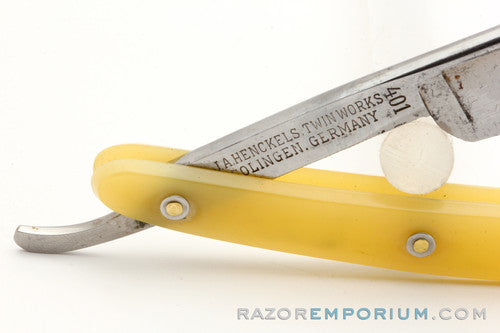9/16" J.A. Henckels #401 Straight Razor w/ Case | Solingen, Germany