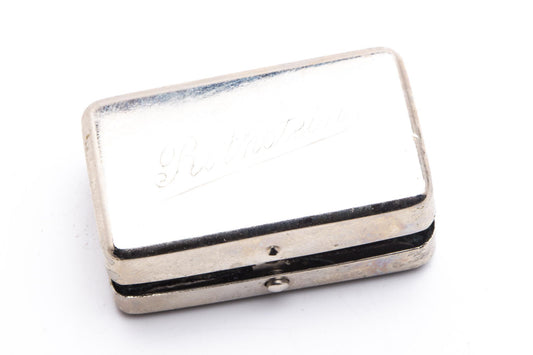 Three Piece Open Comb Travel Safety Razor With Metal Rothstien Case | Original Condition