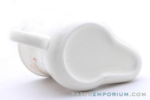 Colonel Ichabod Conk Ceramic Shaving Scuttle