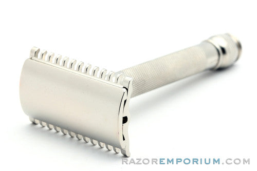1930's Gillette NEW Short Comb Razor Factory Nickel Revamp