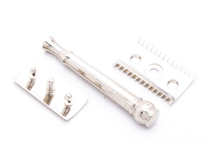 1910's Gillette ABC Pocket Edition Shell Handle Set Nickel Revamp