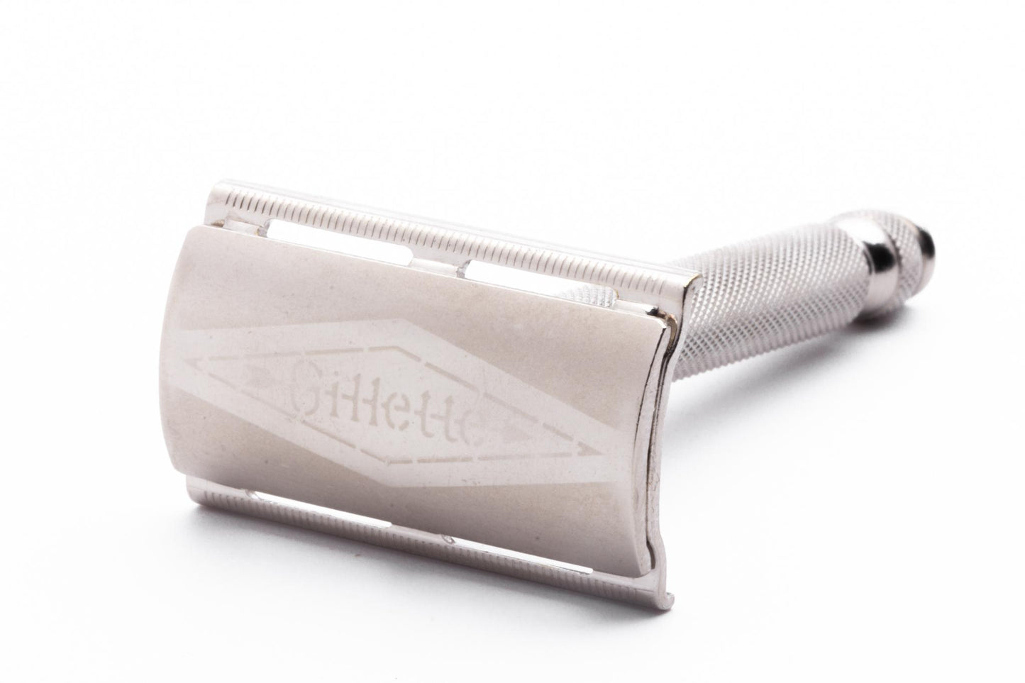 1950's Gillette Ball End Tech DE Razor | Electro Etched Logo