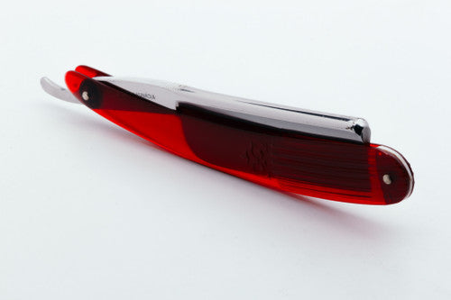 7/8" NOS Filarmonica Sub Cero #14 Straight Razor w/ Coffin & Red Scales | Spain