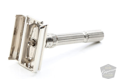 Gillette 1961 Slim Adjustable Safety Razor * Nickel Revamp