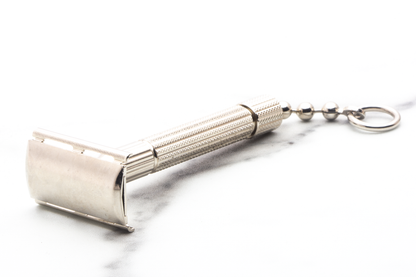 1960's Gillette Psycho Tech Double Edge Safety Razor with Reproduction Key
