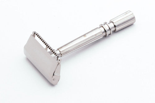 1930s Gem Micromatic TTO Single Edge Safety Razor  Factory Nickel
