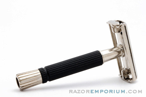 1974 Gillette U4 Black Handle Super Speed Safety Razor