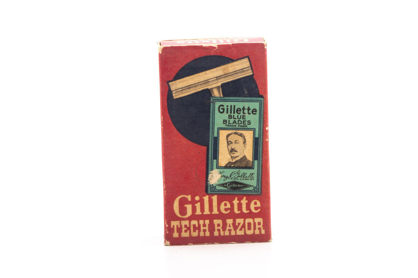 1955 A1 Gillette Ball End Tech Double Edge Safety Razor | Original Condition