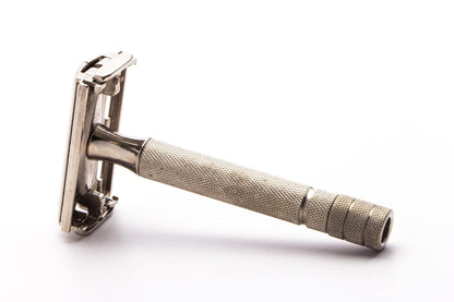 1953 Y2 Gillette Super Speed Safety Razor Set in Blue Case | Original Condition