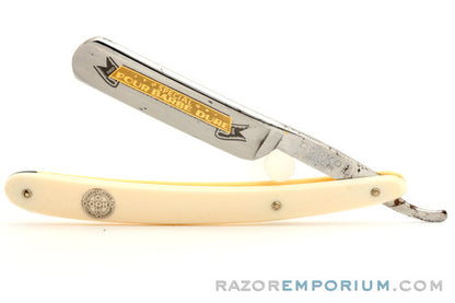 5/8" Dorko #101 Vintage Round Point Straight Razor w/ Case | Solingen Germany