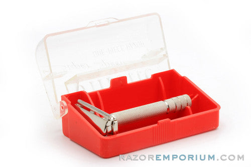 1952 Gillette Super Speed TTO Safety Razor Styrene Case