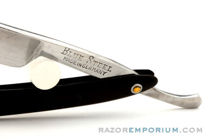 9/16" Blue Steel Hollow Grind Straight Razor | Made in Germany
