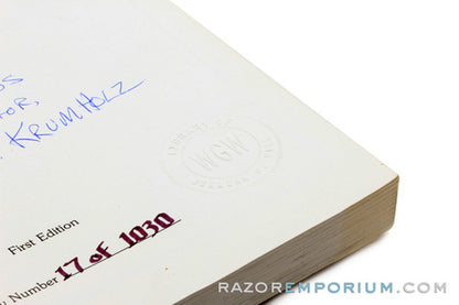 First Edition: A History of Shaving and Razors by Phillip L. Krumholtz