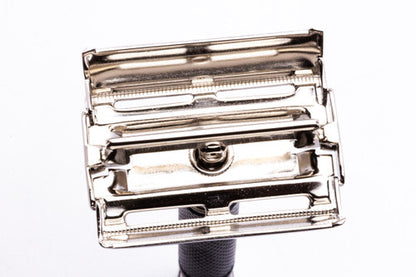 1983 Gillette Black Handle Super Speed DE Safety Razor D2
