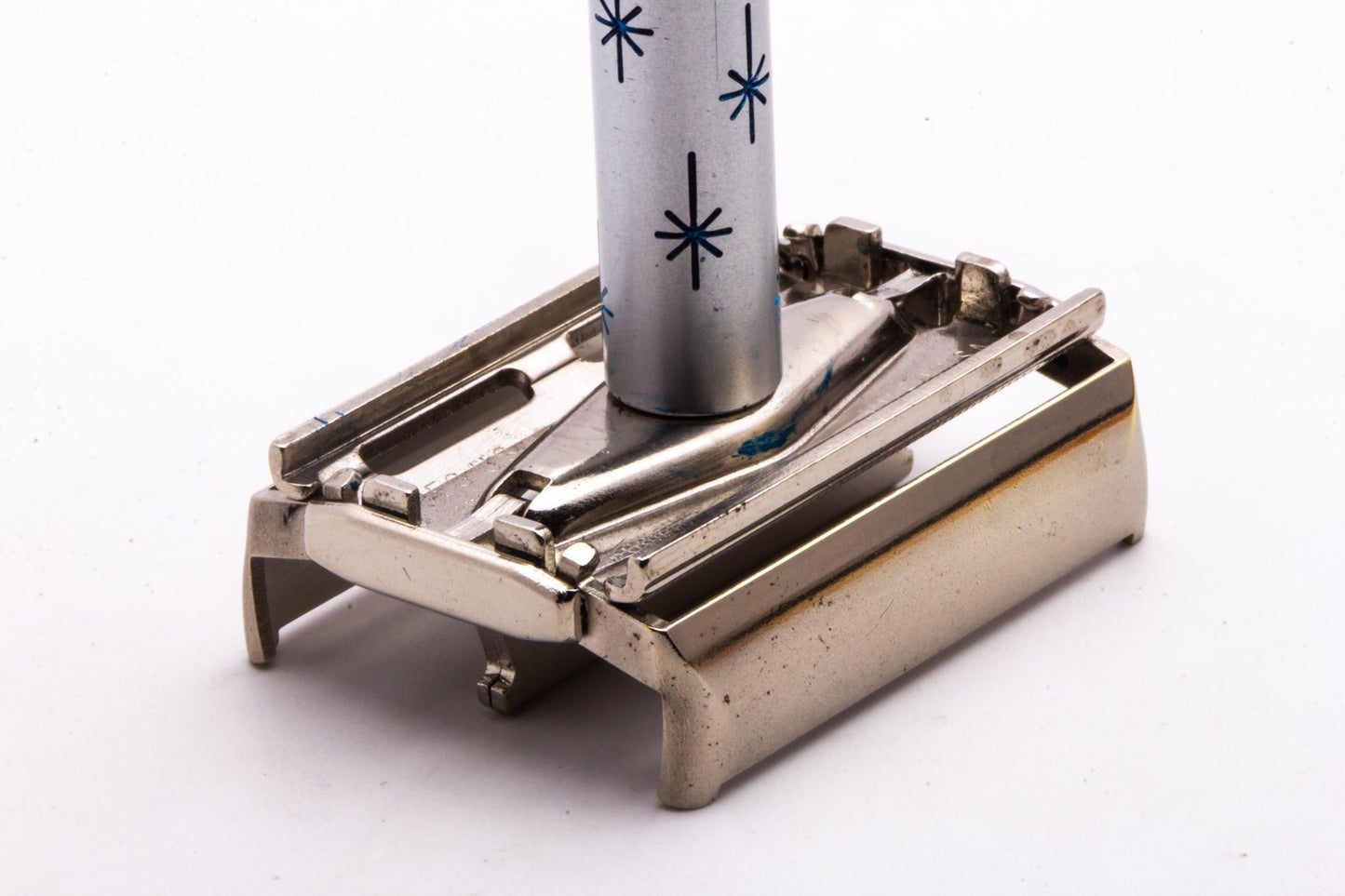 1961 G4 Blue Star Lady Gillette Double Edge Safety Razor | Original Condition