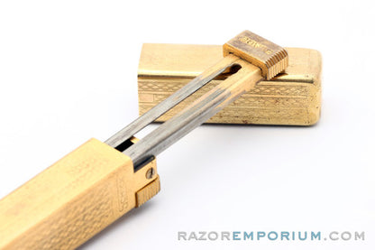 1930's Schick Type C3 Gold Repeating Injector Razor