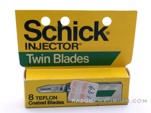 Schick Injector Twin Blades (8) - New Old Stock (NOS) Razor Blades