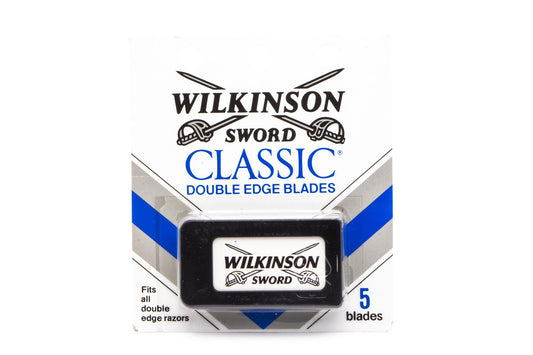 1980's Wilkinson Sword Co. Vintage Stainless DE Blades in Dispenser | New Old Stock