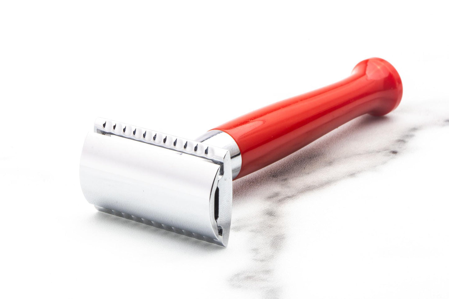 Edwin Jagger | 72 Diffusion Series Red Double Edge Safety Razor | Pre-Owned