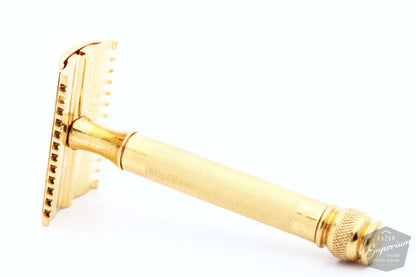 Gillette 1930s Long Comb NEW Double Edge Razor 24K Revamp
