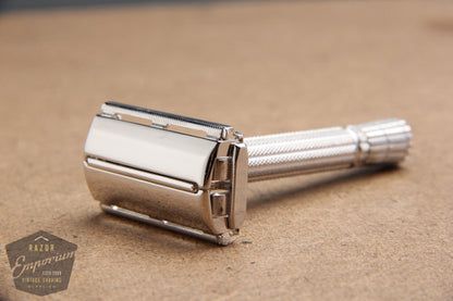 Gillette 1958 TV Special Super Speed Safety Razor D2 * Revamped - Nickel