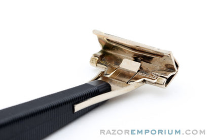 1960's Schick Injector Black Safety Razor with Case