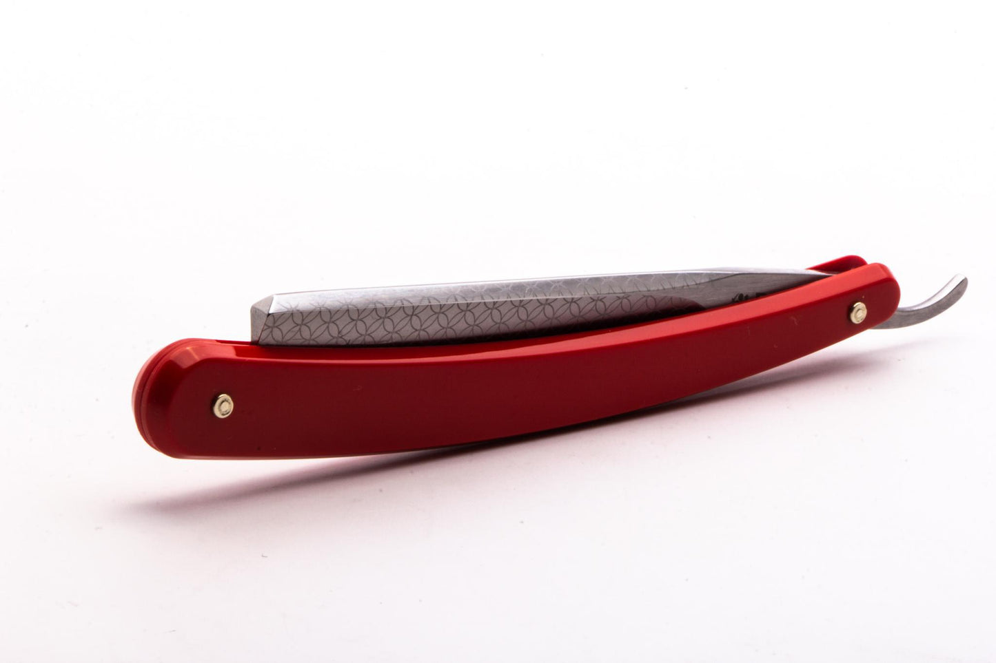 DOVO | 5'8" Dovo Solingen Red Runde Sache Straight Razor