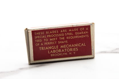 Triangle Double Edge Safety Razor Blade | New Old Stock [5]