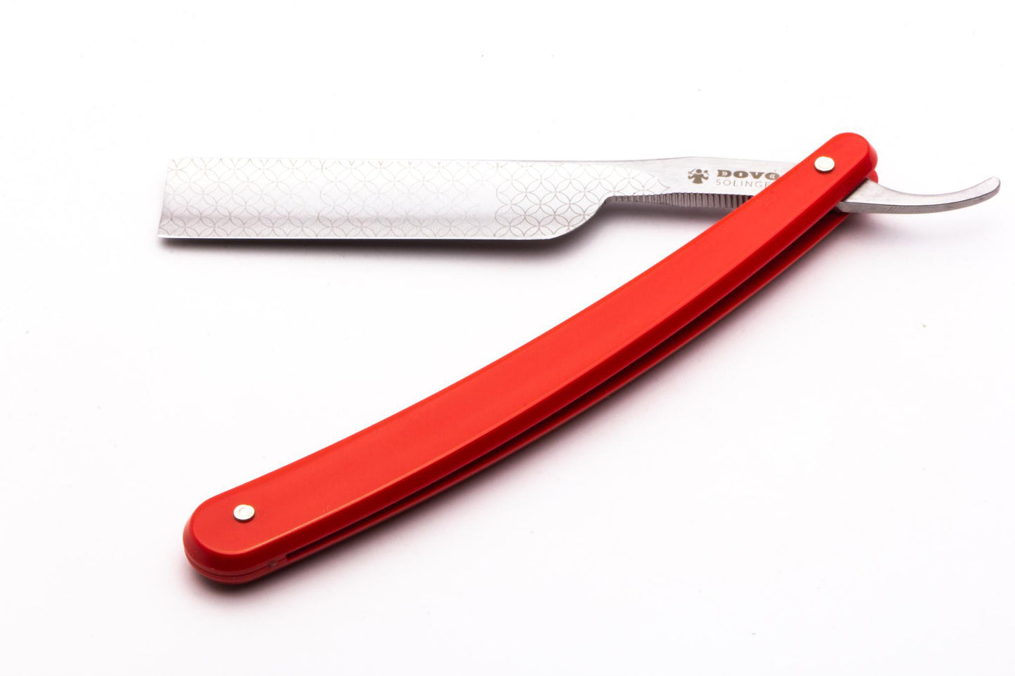 DOVO | 5'8" Dovo Solingen Red Runde Sache Straight Razor