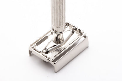 1947-50 Gillette Aristocrat Double Edge Safety Razor | Factory Nickel Revamp