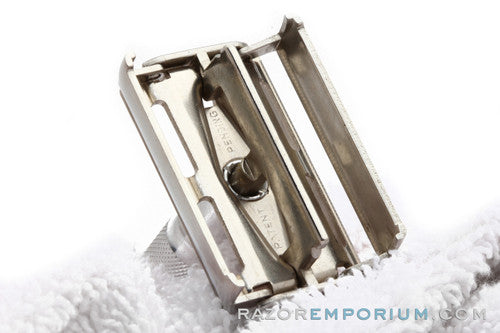 1950's Gillette British HD Rocket Safety Razor Set - Excellent