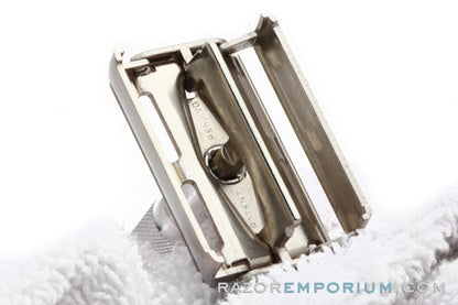 1950's Gillette British HD Rocket Safety Razor Set - Excellent