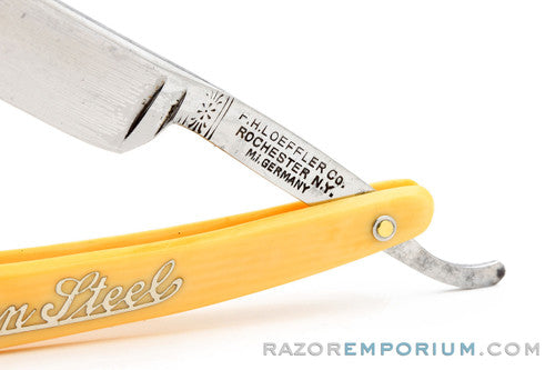 5/8" Styrian Steel F.H. Loeffler Co Straight Razor | Rochester, NY