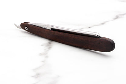 5/8" Vintage Restored Puma No52 Straight Razor with Wood Coffin