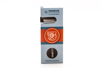 Merkur | 23 INOX Long Handle Double Edge Safety Razor in Satin Stainless Steel