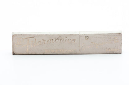 6/8" Filarmonica Doble Temple #13 Straight Razor w/ Coffin & Black\Teal Scales| Spain
