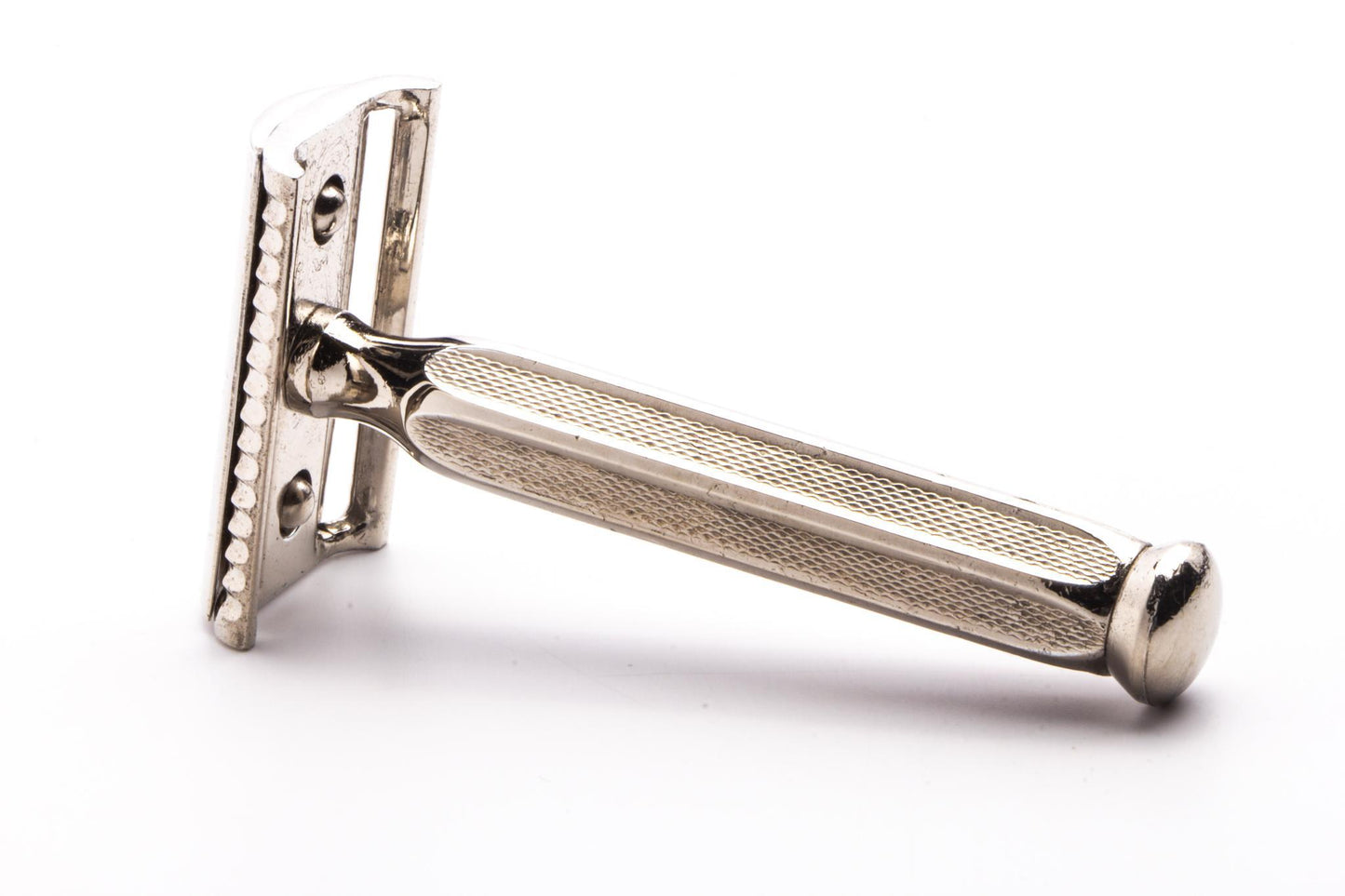 1909 Vintage Golf Double Edge Safety Razor Set In Leather Travel Case | Original Condition