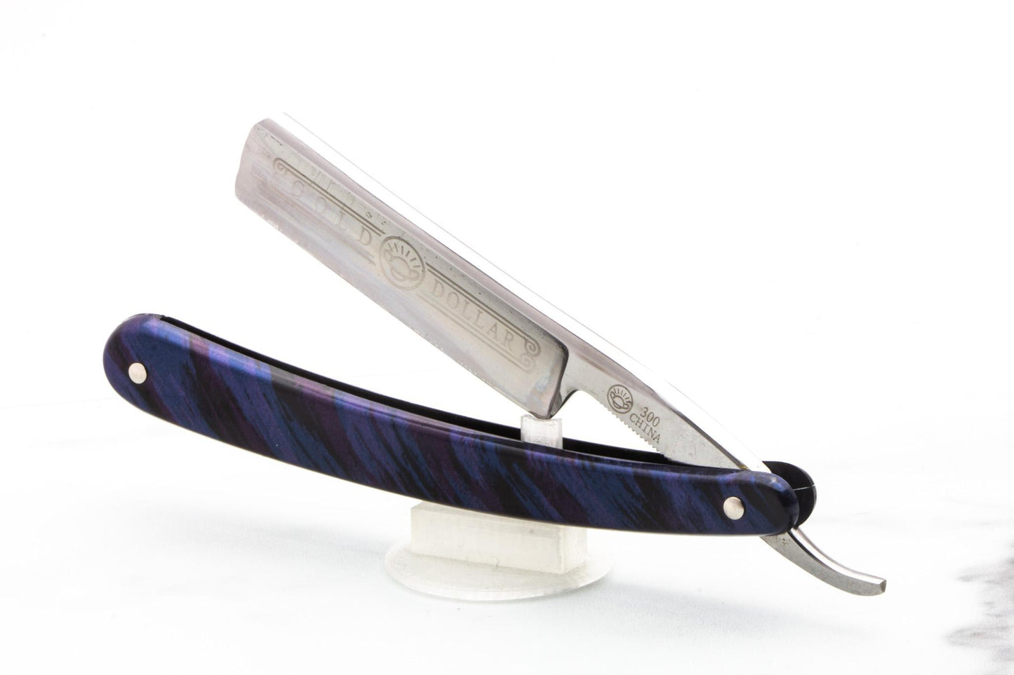 5/8" Restored Gold Dollar 300 Straight Razor