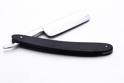 8/8"  Ertan Süer "Barbas Duras" Straight Razor | Ebony Wood Scales