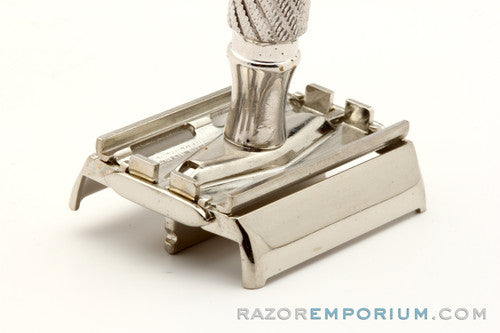 1950's Gillette Aristocrat No. 66 Safety Razor w/ Case & Blade Bank | Made in England