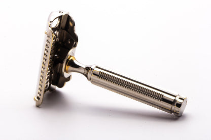 1930's Gem Minute Man Metal Wall Hanger with Single Edge Razor | Original Condition